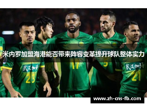 米内罗加盟海港能否带来阵容变革提升球队整体实力 米内罗加盟海港能否带来阵容变革提升球队整体实力