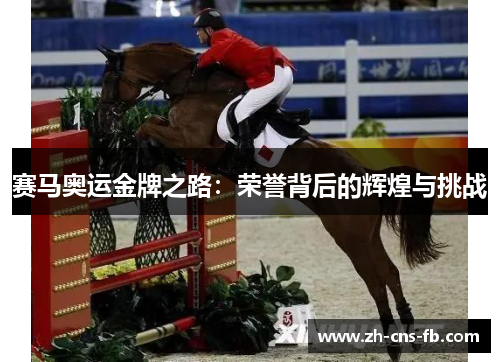 赛马奥运金牌之路：荣誉背后的辉煌与挑战