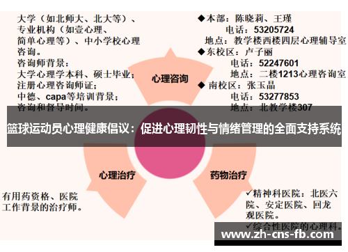 篮球运动员心理健康倡议：促进心理韧性与情绪管理的全面支持系统